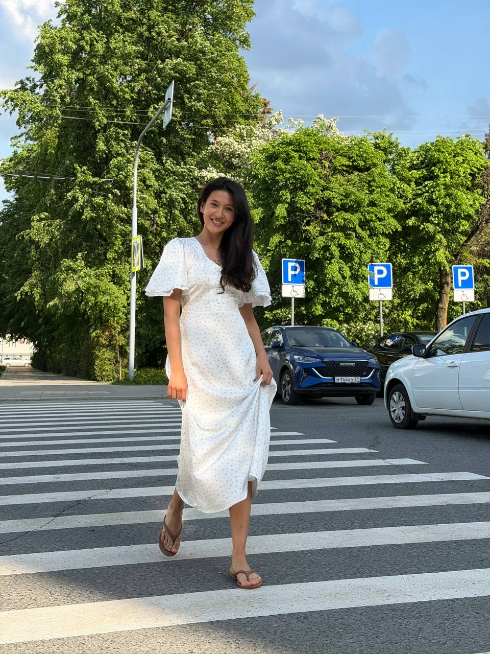 Платье Джулия с поясом