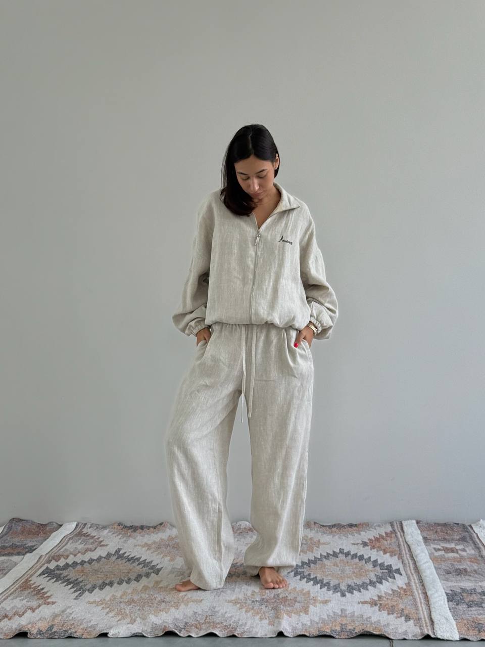 Костюм Рич Спорт брючный из льна