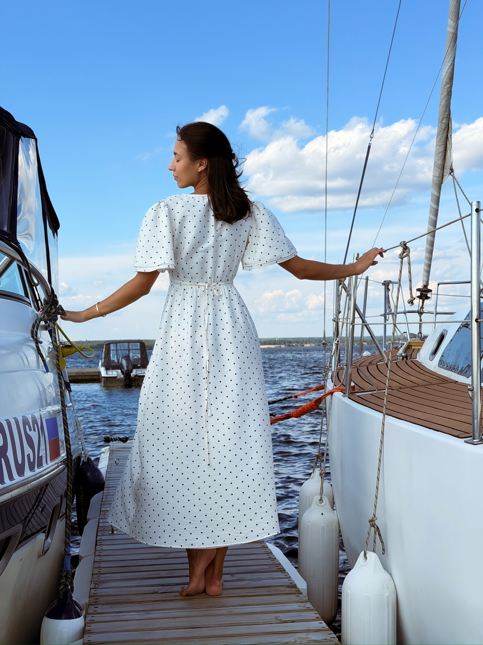 Платье Джулия с поясом