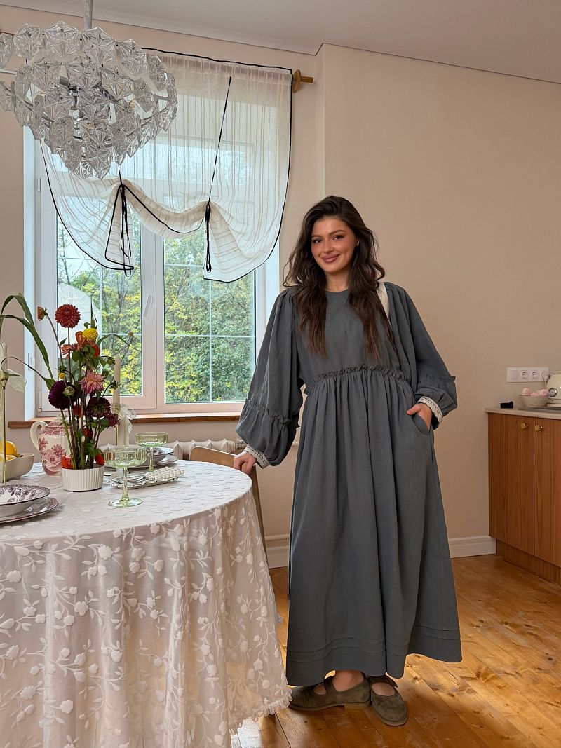 Платье Фиона из крапивы