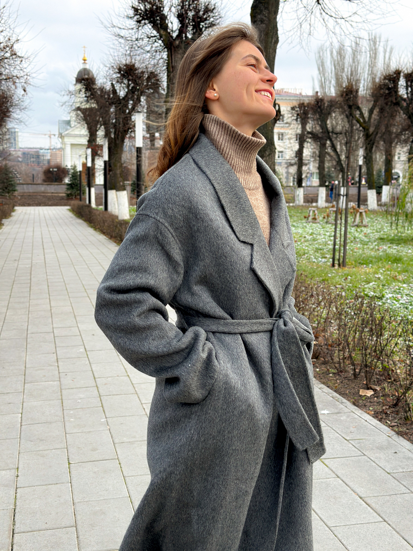 Пальто халат